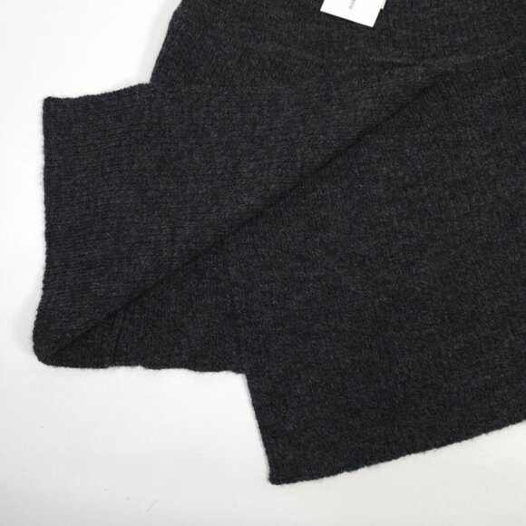 NWT ISABEL MARANT ÉTIOLE Wool‎ Ribbed Knit Mini Skirt Estelle Crossover Front 40 - Picture 9 of 13